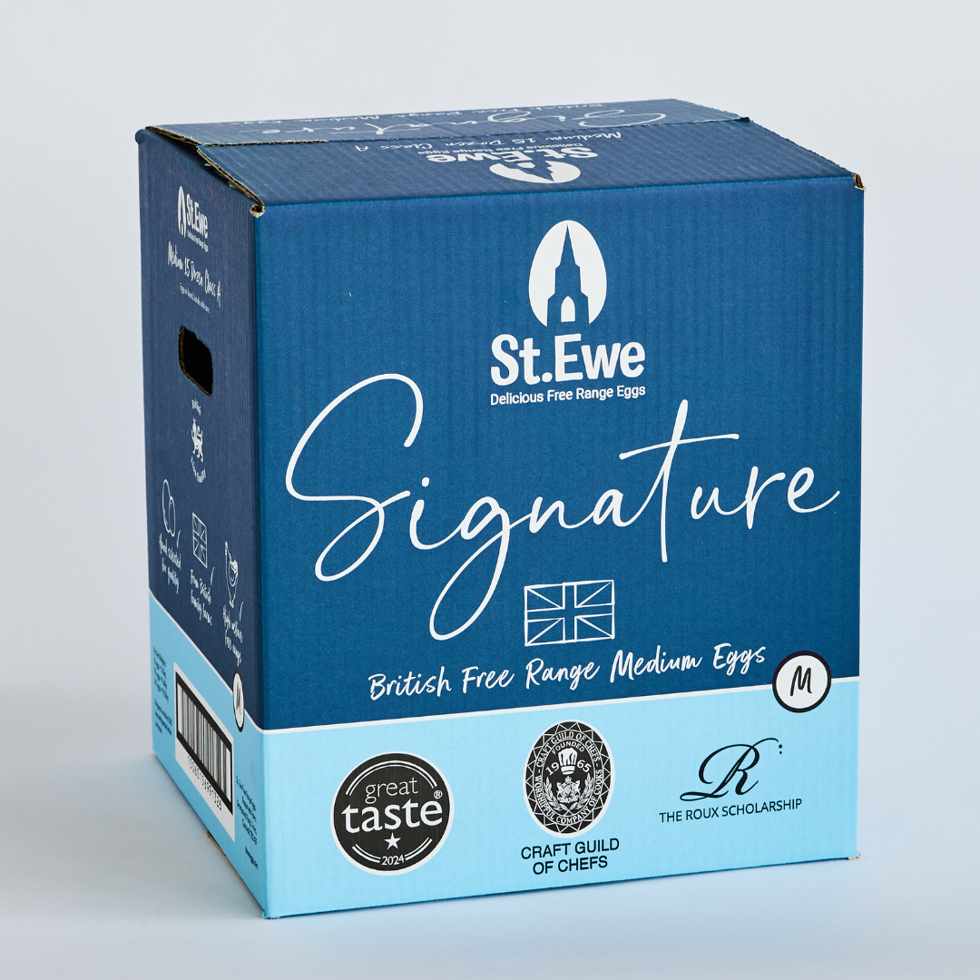 St Ewe Free Range Signature Medium Eggs – Box 180