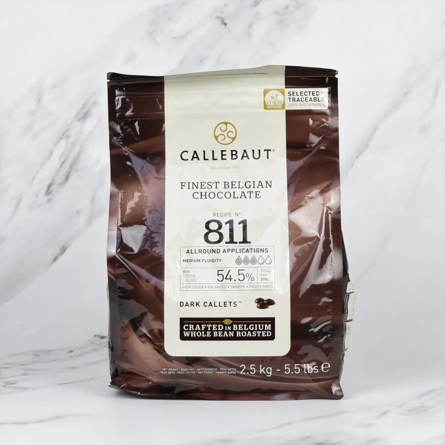 Callebaut Dark Chocolate Callets – 2.5kg