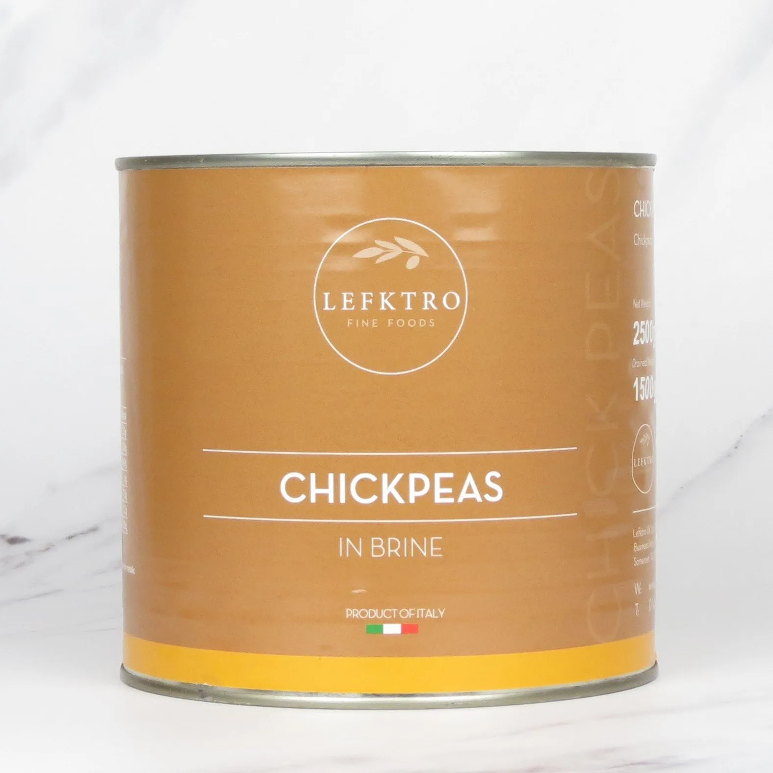 Chickpeas in Brine – 6 x 2.5kg