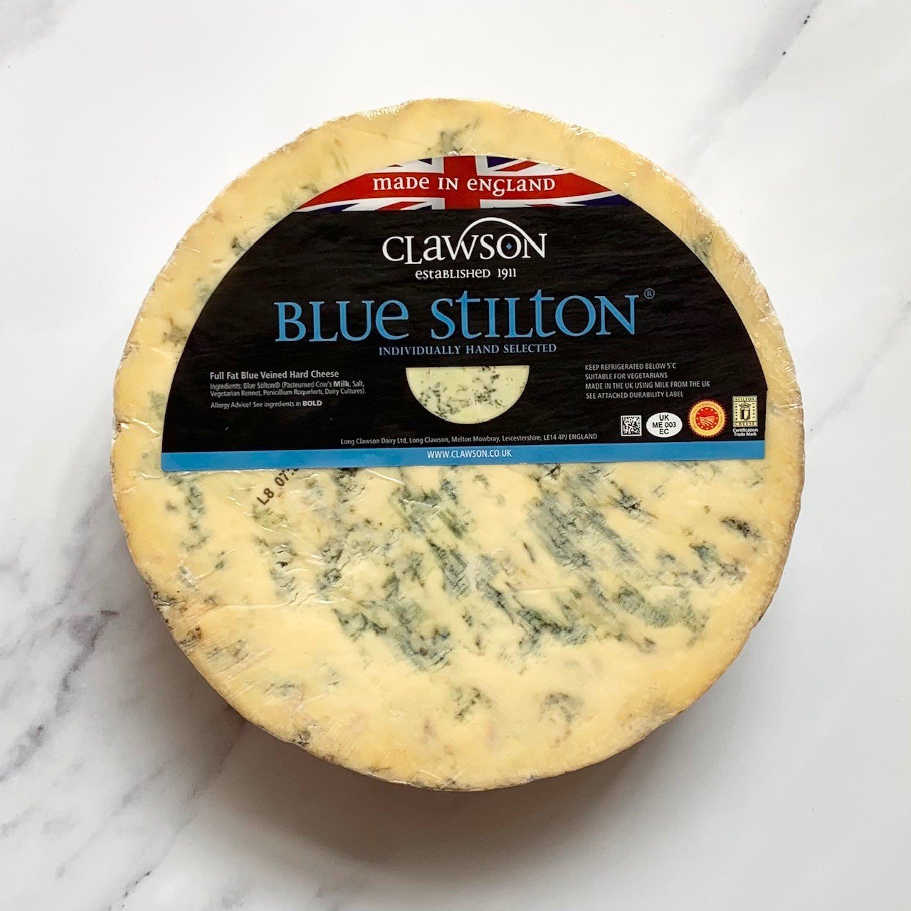 English Blue Stilton Wheel – 2.2kg (approx)