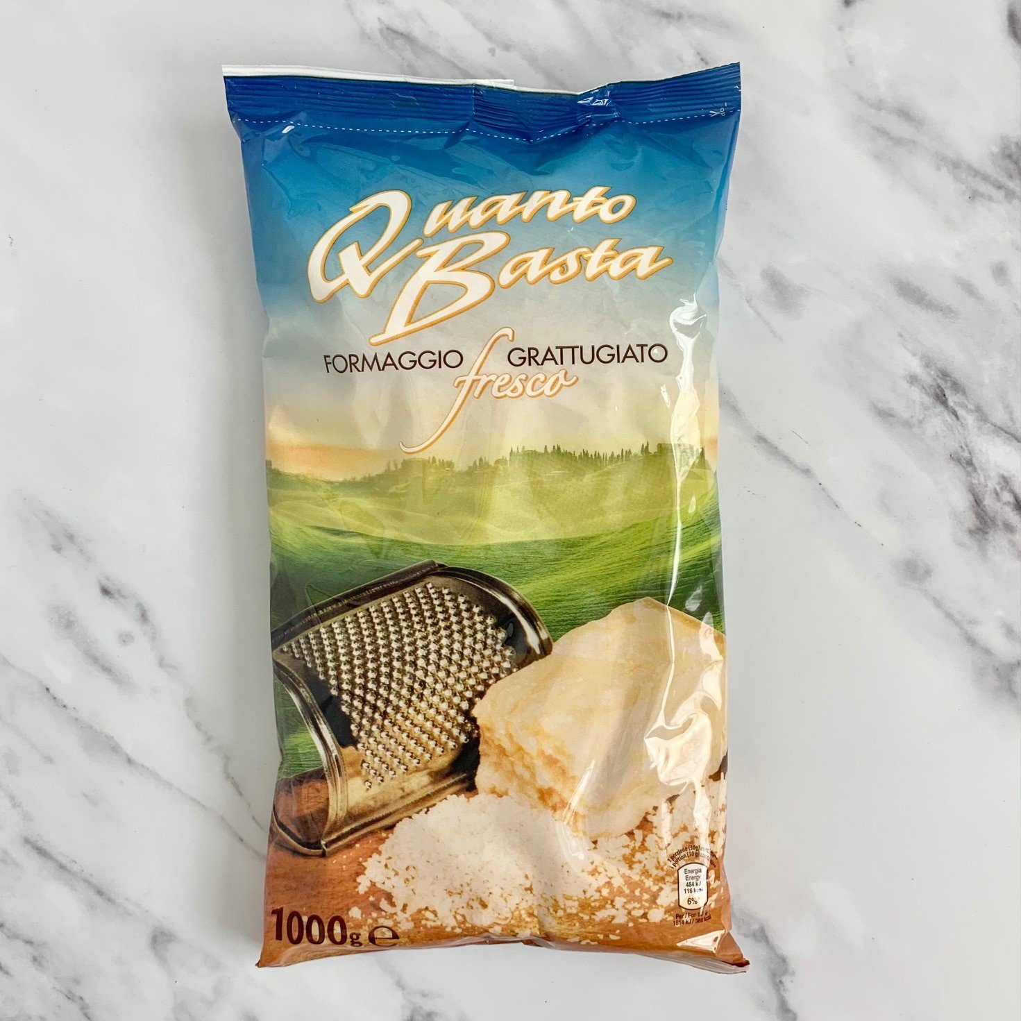 Grated Italian Hard Cheese – 1kg