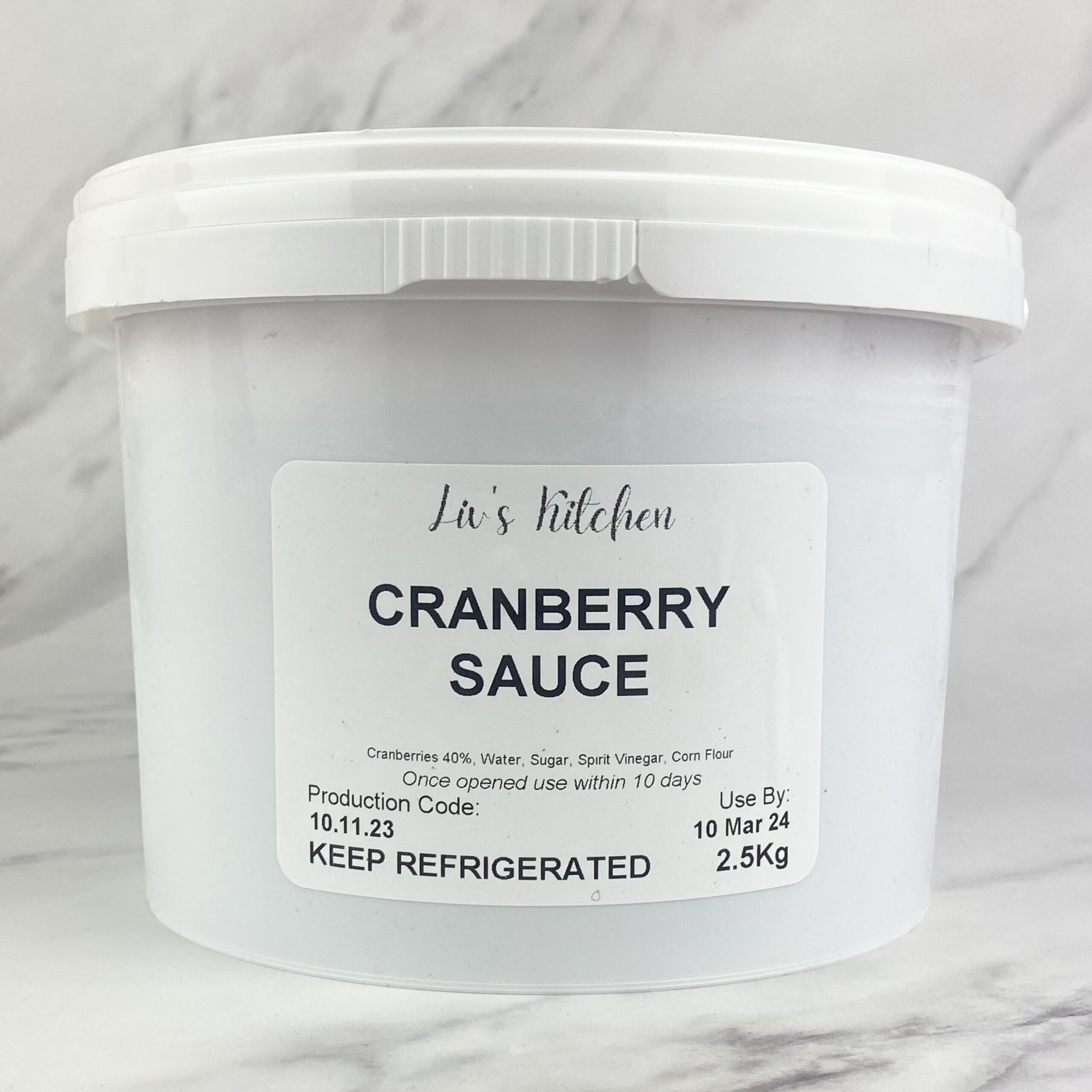 Cranberry Sauce – 2.5kg