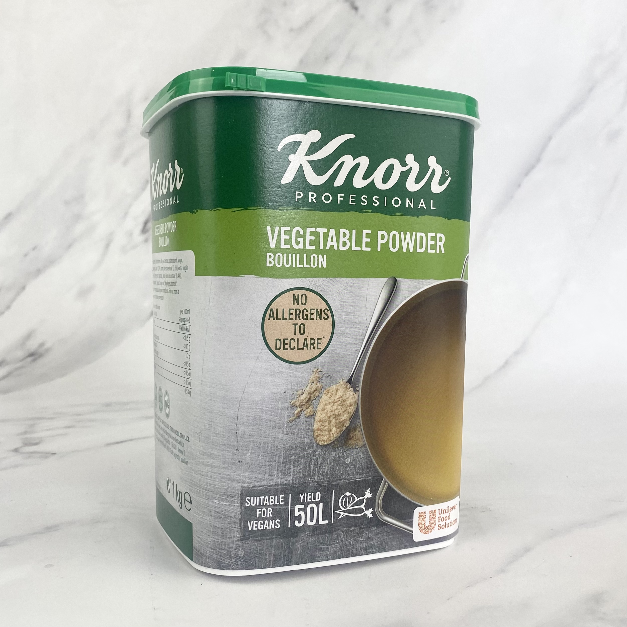 Knorr Vegetable Stock Cubes Nutritional Information