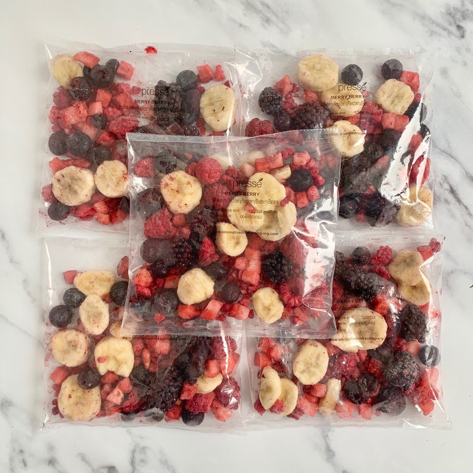 Merry Berry Smoothie Mix – 30 x 140g