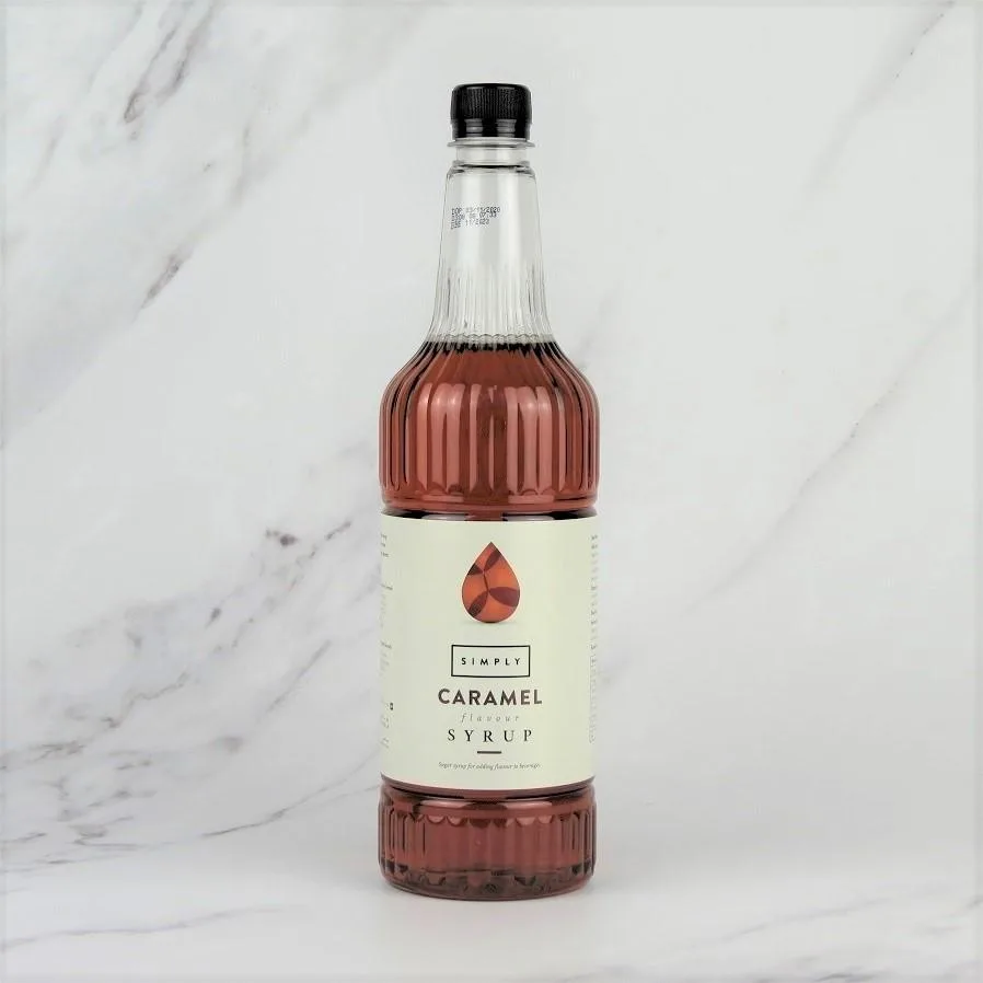 Simply Caramel Coffee Syrup – 1ltr