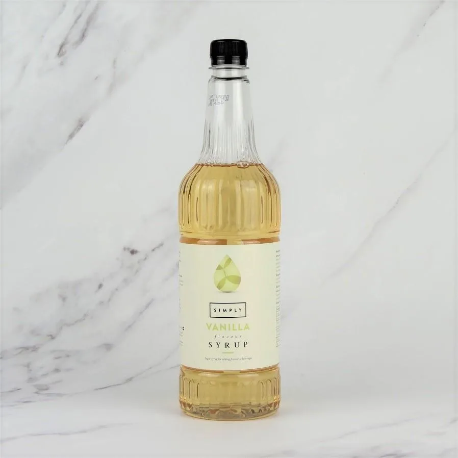 Simply Vanilla Coffee Syrup – 1ltr