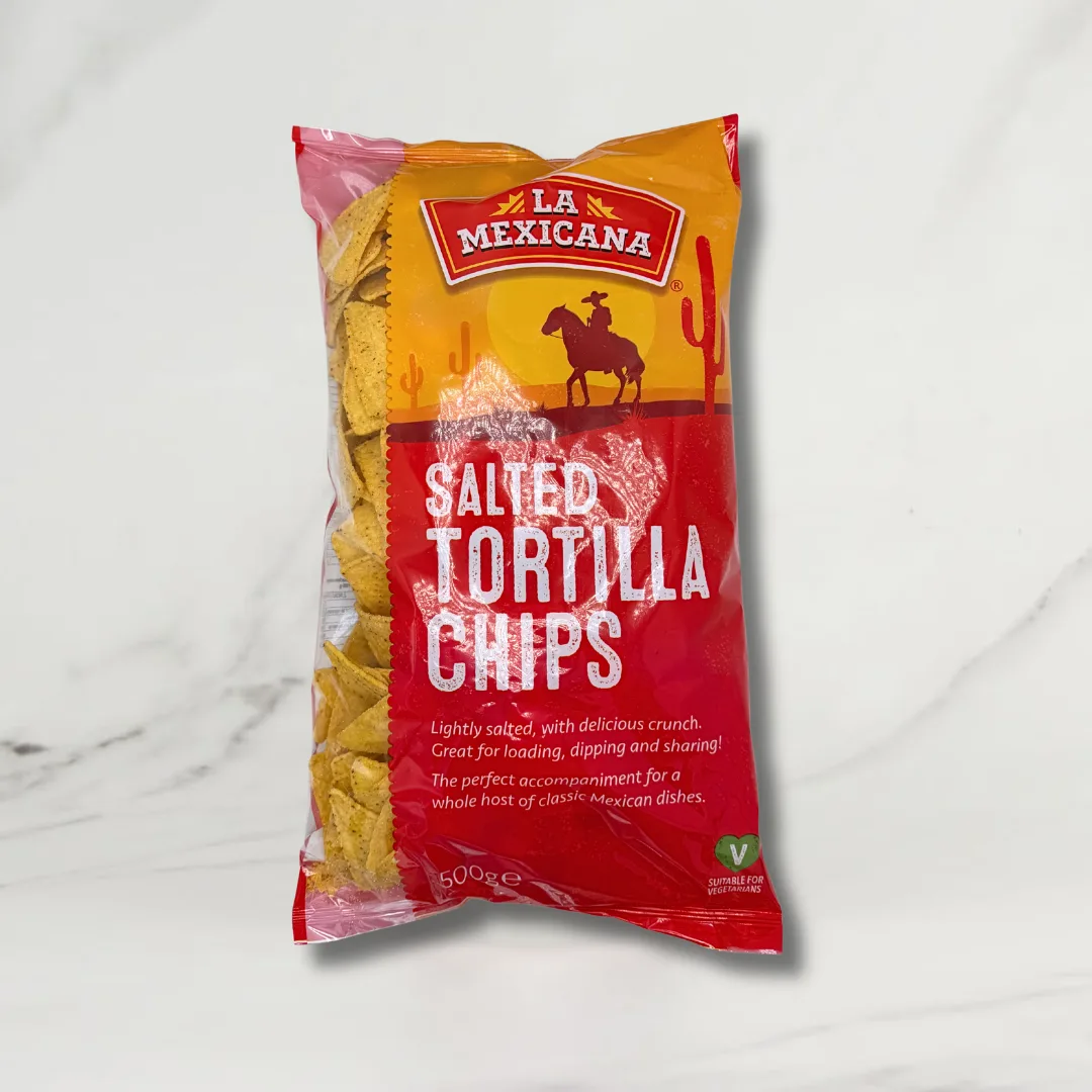 Salted Tortilla Chips – 12 x 500g