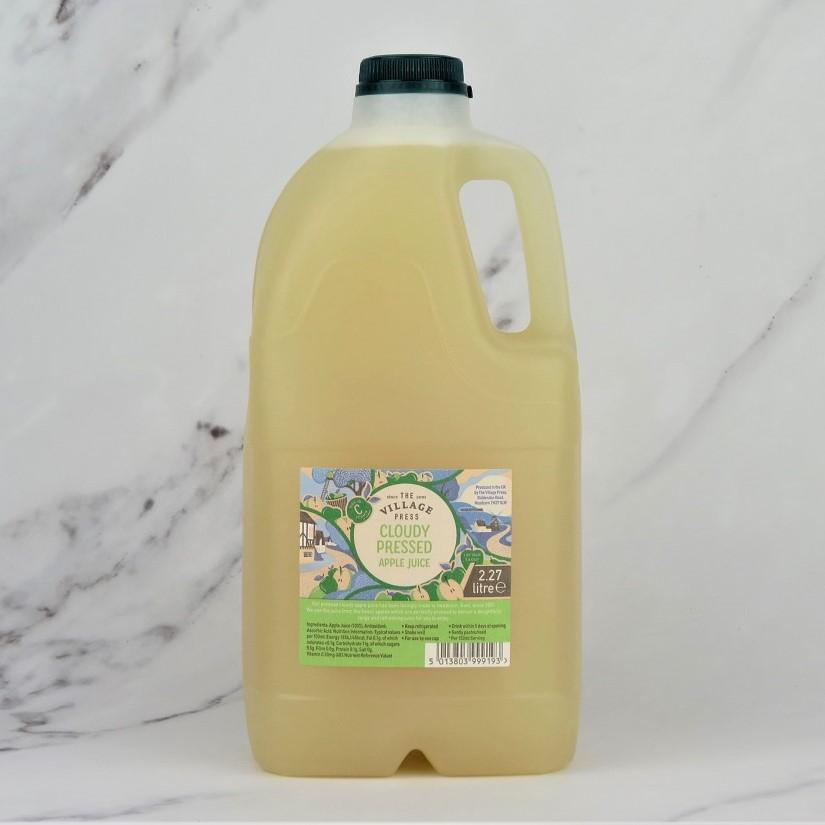 Pressed Cloudy Apple Juice – 4 x 2.27ltr