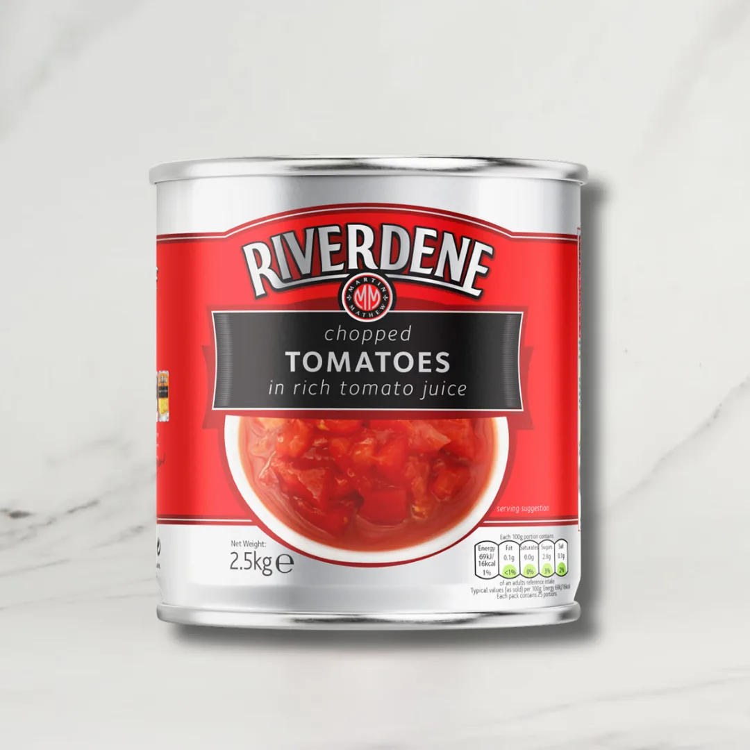 Chopped Tomatoes – 6 x 3kg