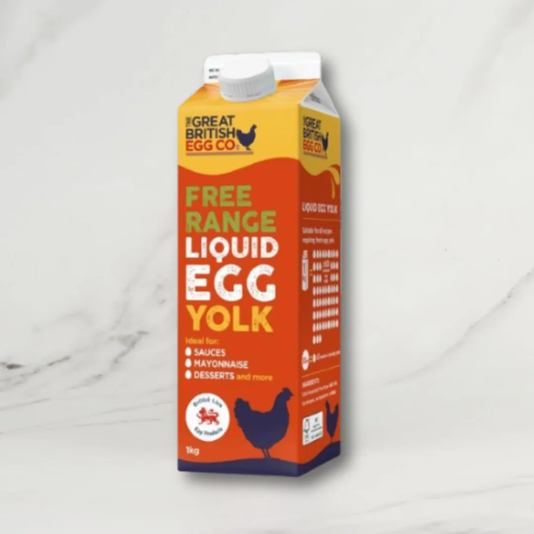 Free Range Liquid Egg Yolk – 1kg
