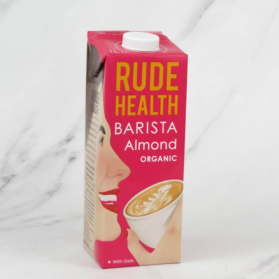 Rude Health Barista Almond Milk 6 x 1ltr