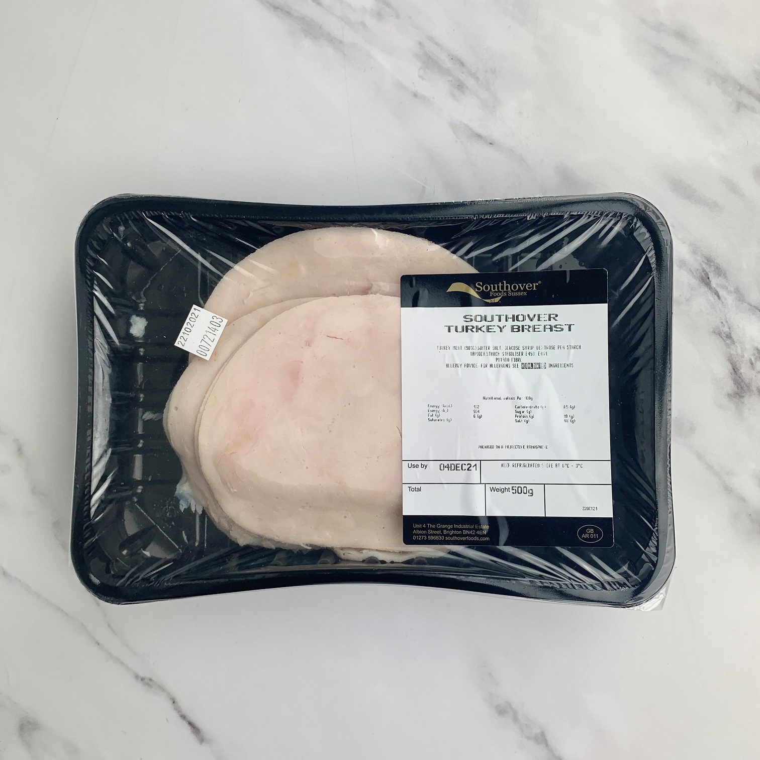 Sliced Turkey Breast – 500g