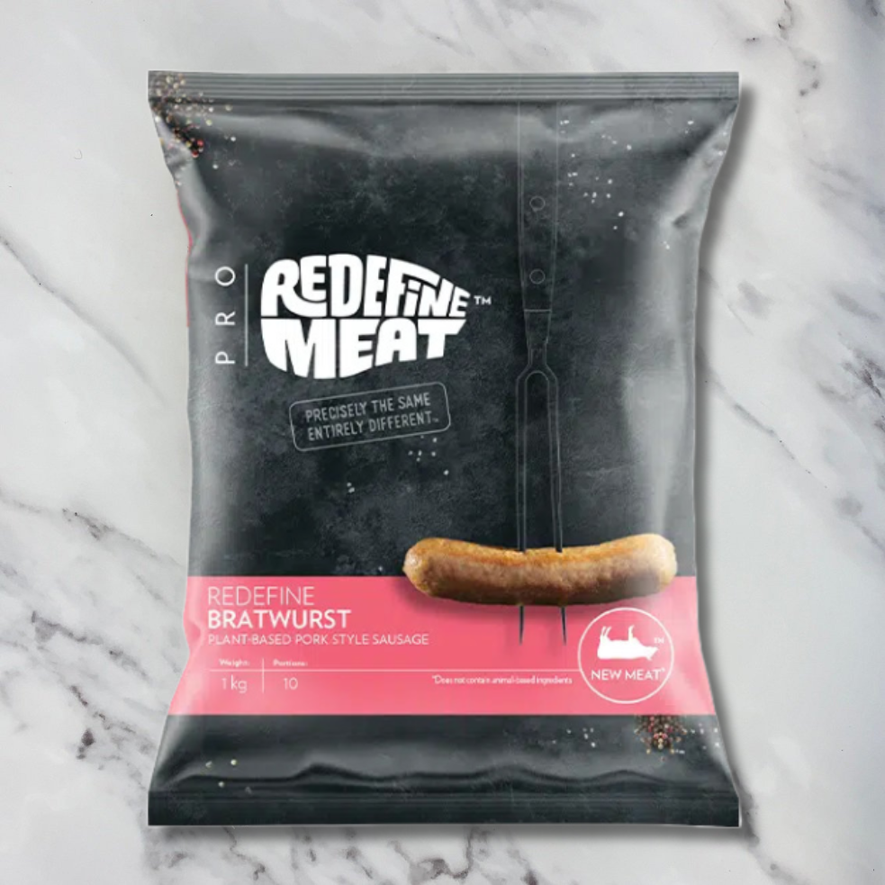 Redefine Meat Vegan Bratwurst Sausage (Frozen) – 40x100g