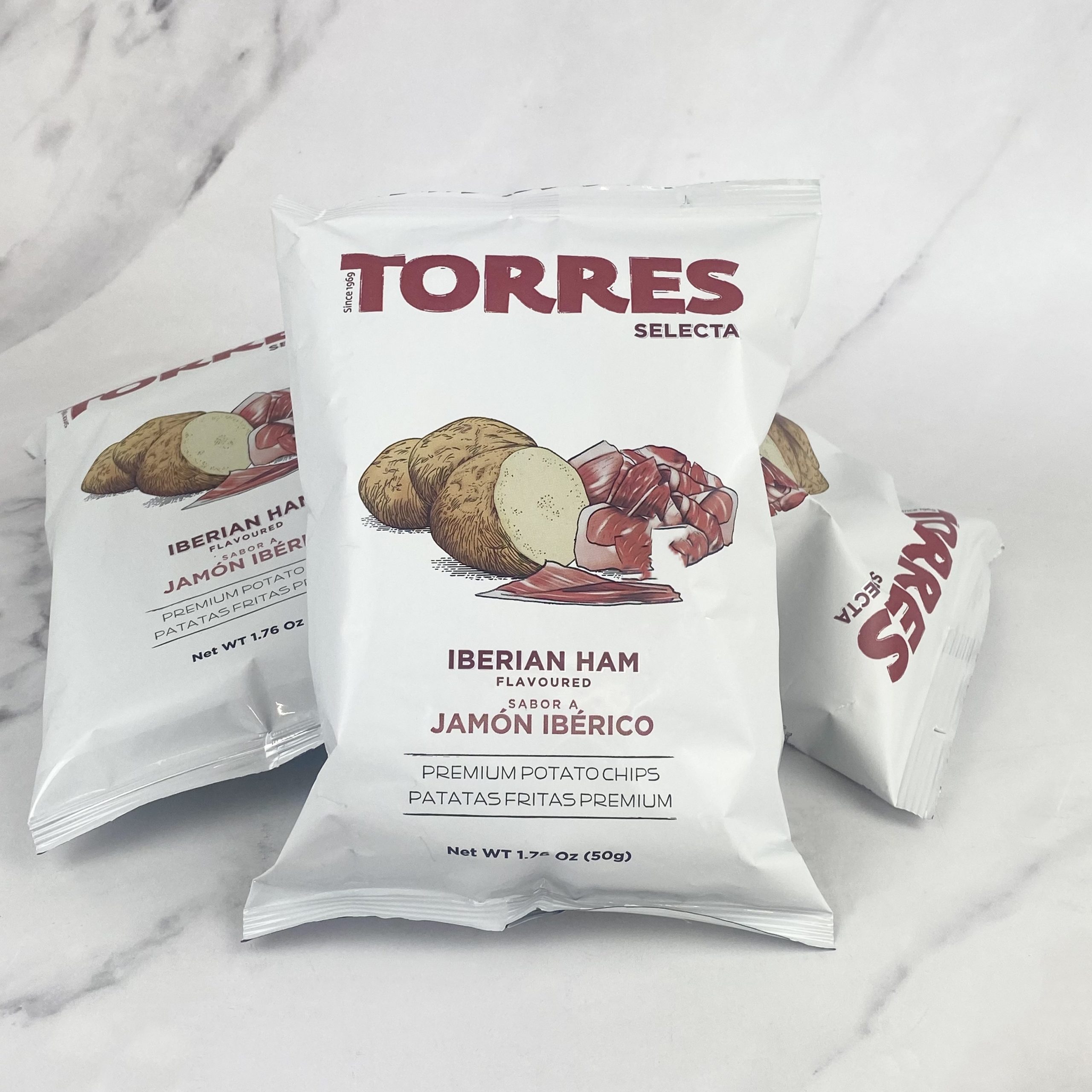 Torres Iberian Ham Crisps – 20x50g