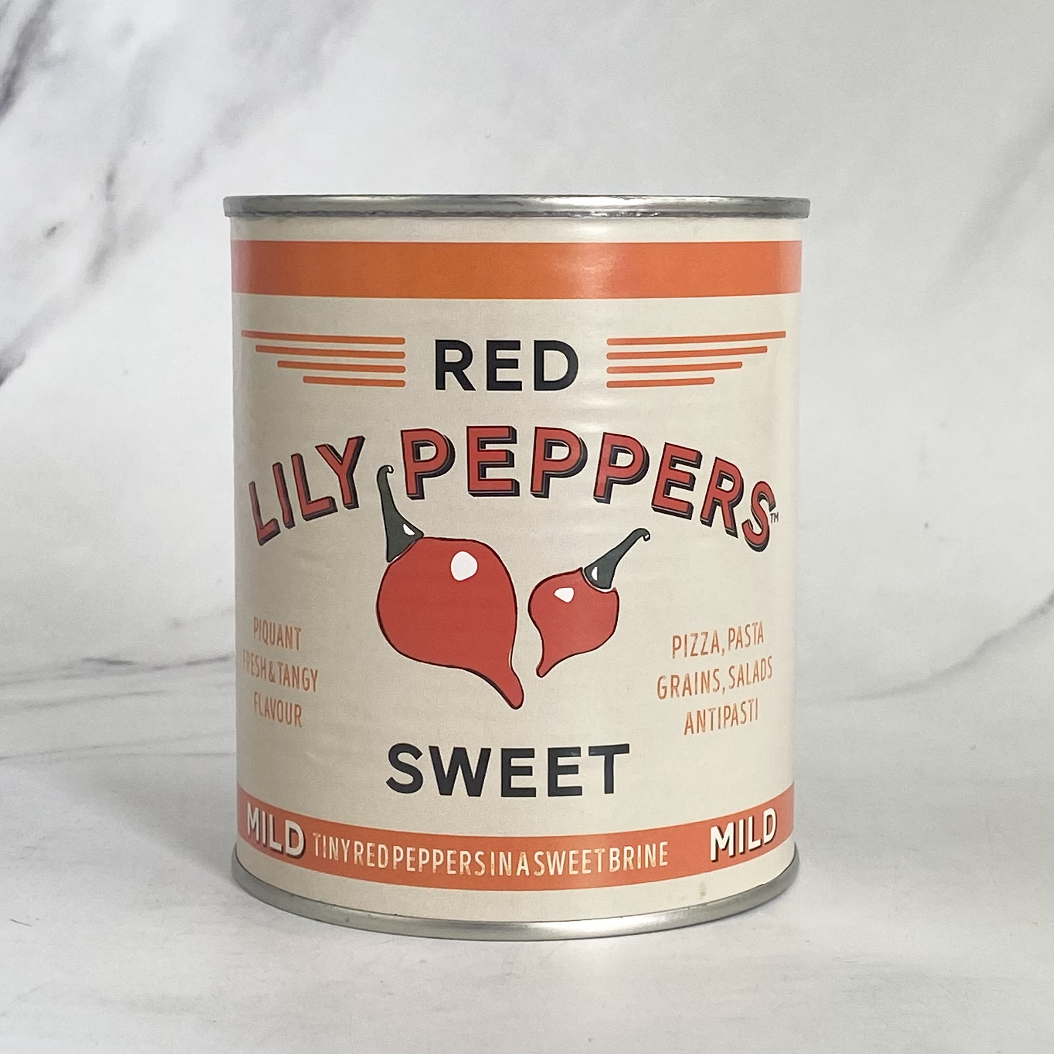 ZZZDNURed Roasted Peppers in Brine – 6 x 460g