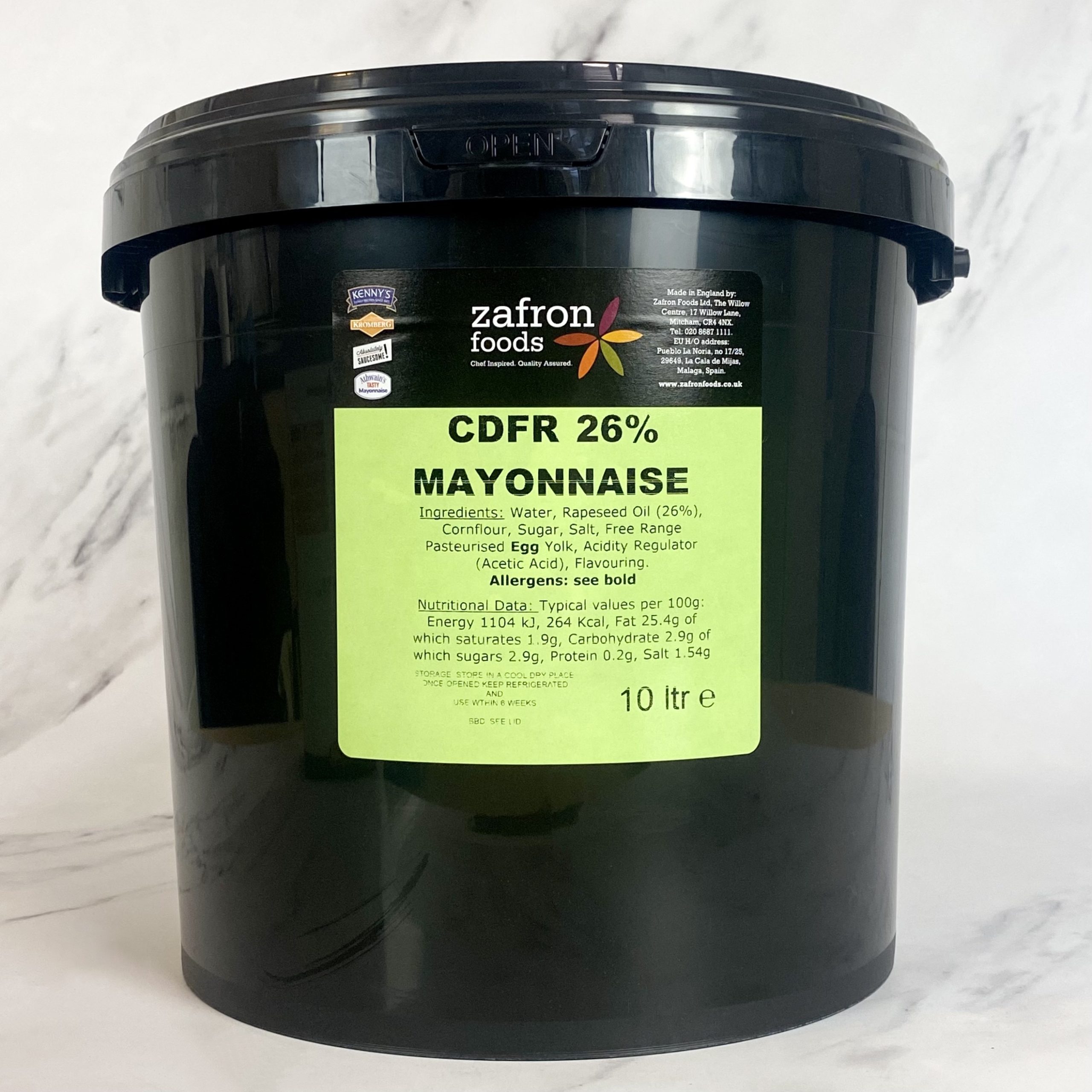 Mayonnaise Free Range – 10ltr