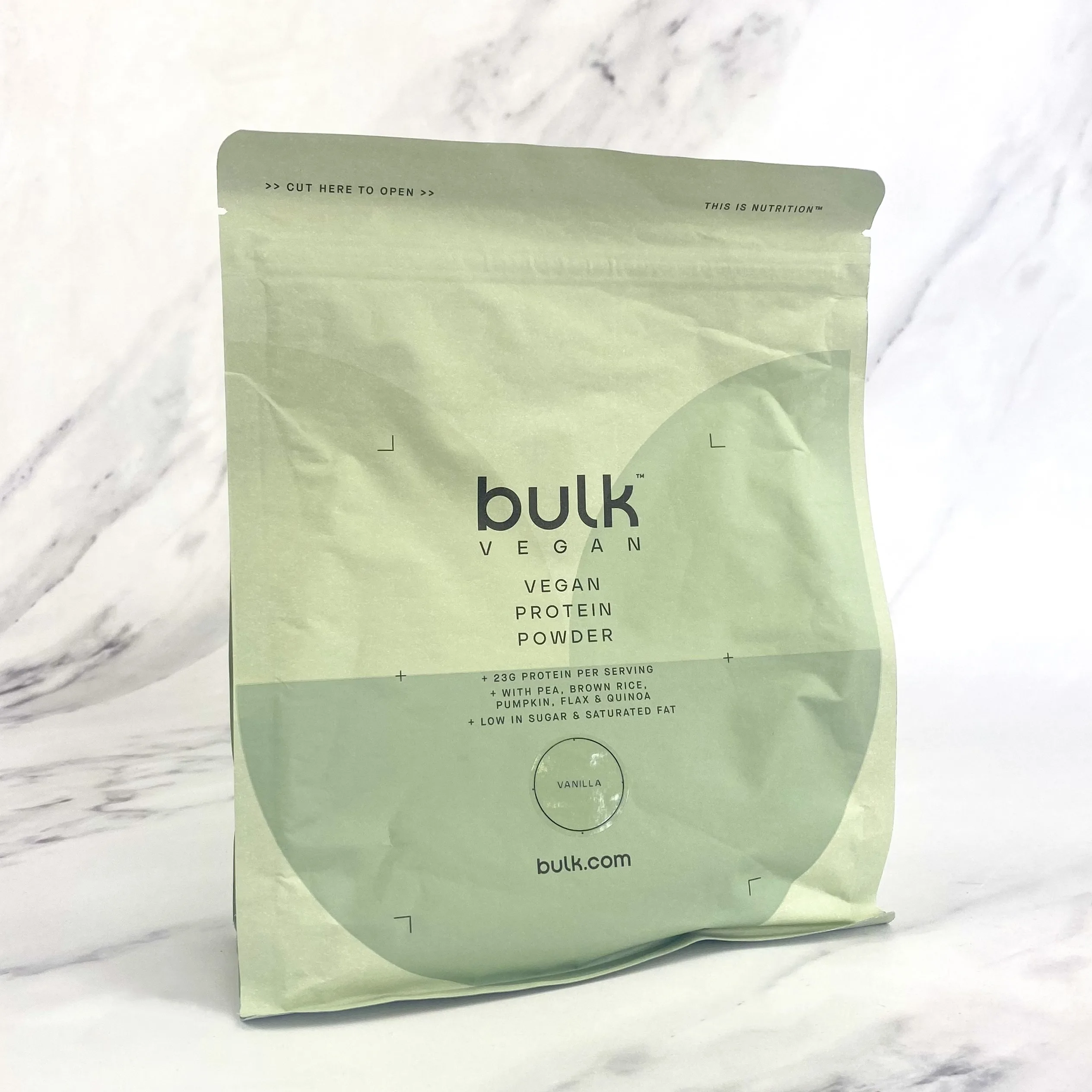 Bulk Vanilla Vegan Protein Powder – 1kg
