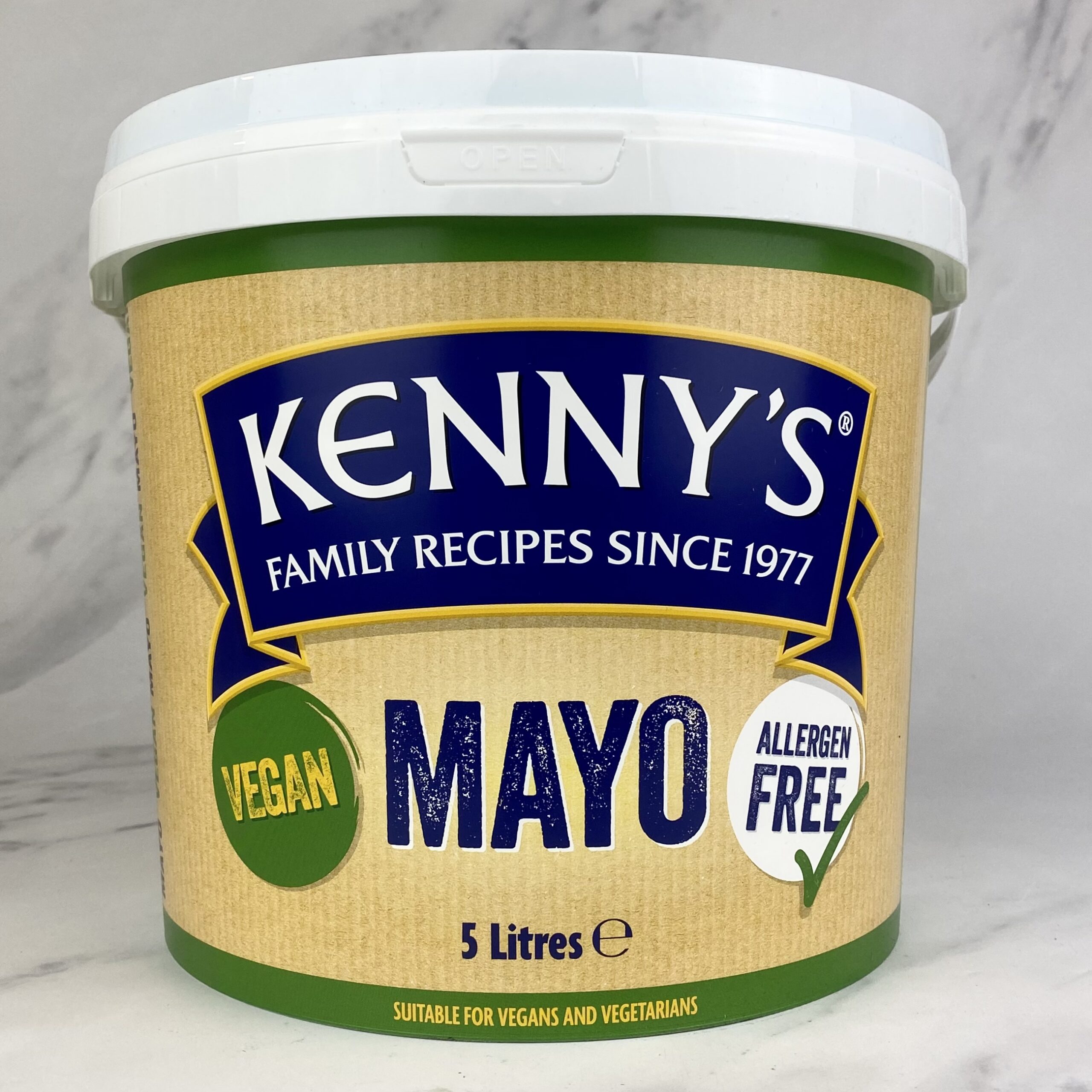 Kenny’s Vegan Mayonnaise – 5ltr