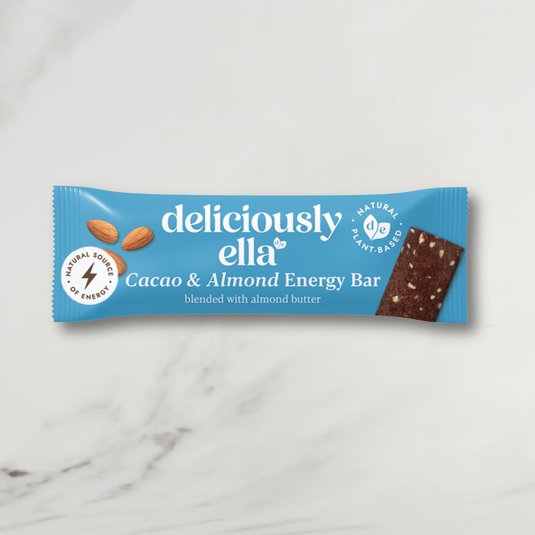 Deliciously Ella Cacao & Almond Energy Bar – 16 x 40g