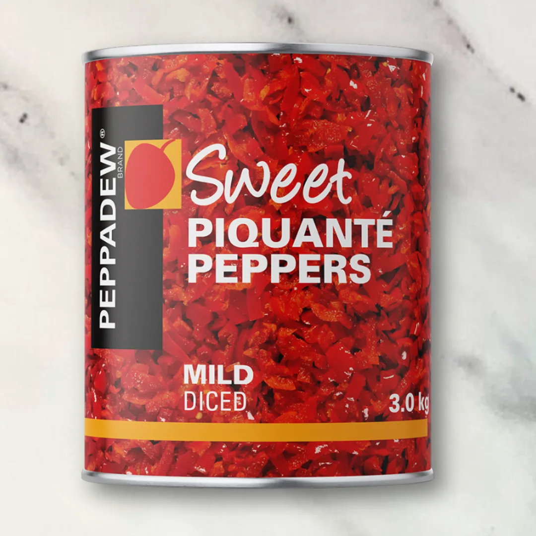 Peppadew Piquante Diced Peppers – 3kg