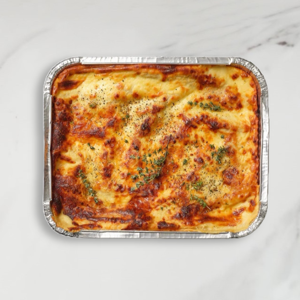 Aubergine Vegetarian Lasagna – 2.5kg (pre-order)