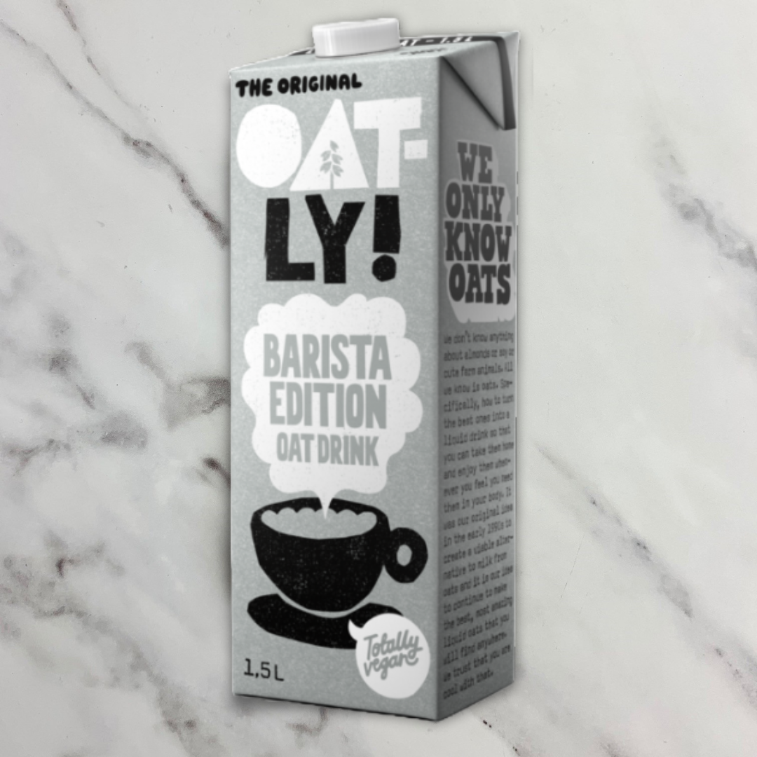 Oatly Barista Edition Oat Drink – 6 x 1.5ltr