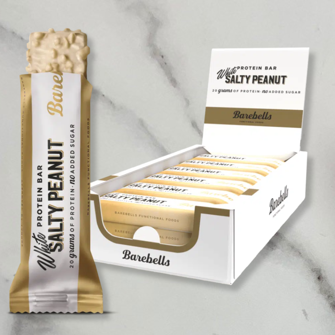 Barebells White Salty Peanut Protein Bar – 12 x 55g