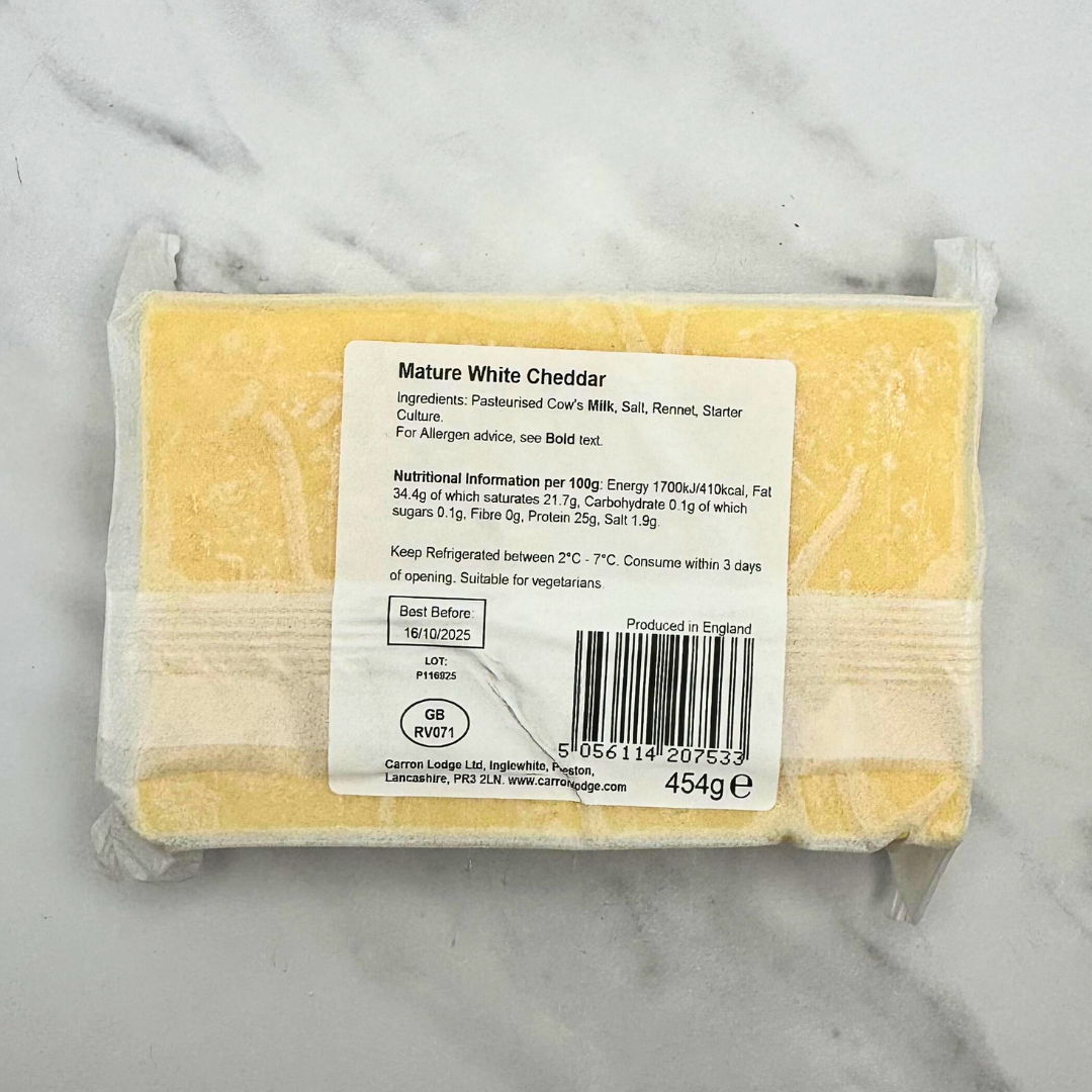Mature Cheddar Block – 454g