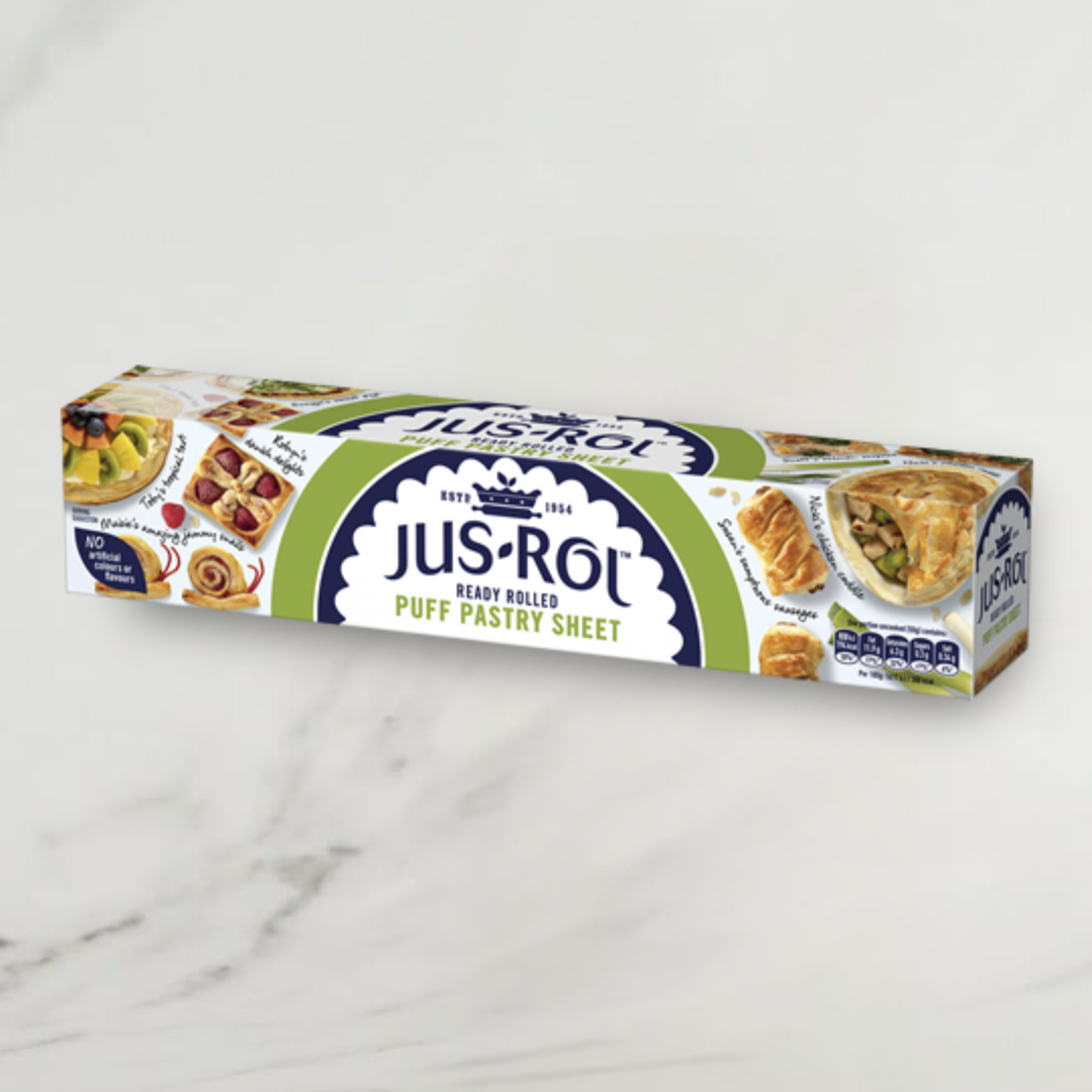 Ready Rolled Puff Pastry (Frozen) – 2 x 320g