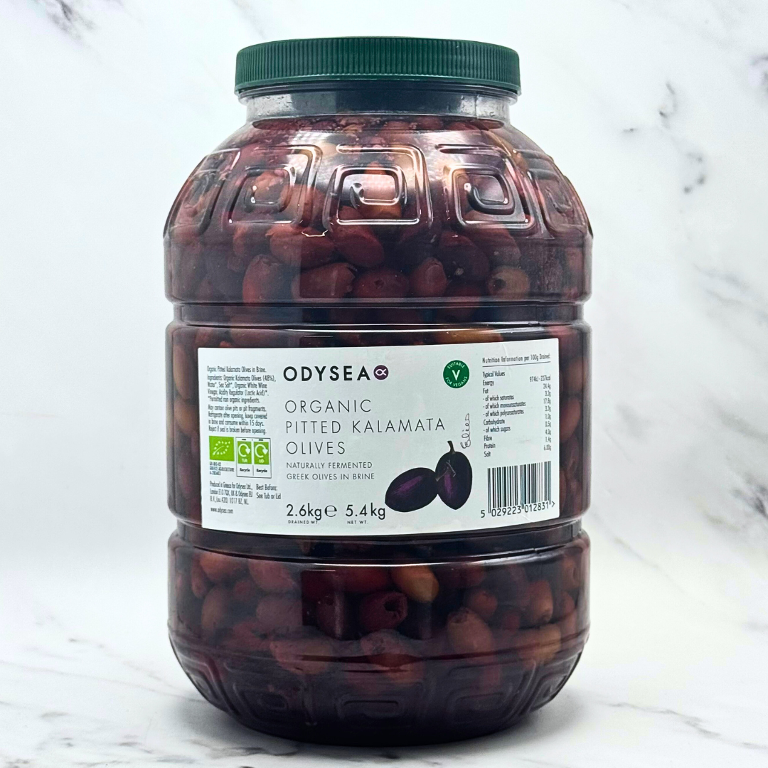 Greek Pitted Kalamata Olives In Brine – 5.4kg