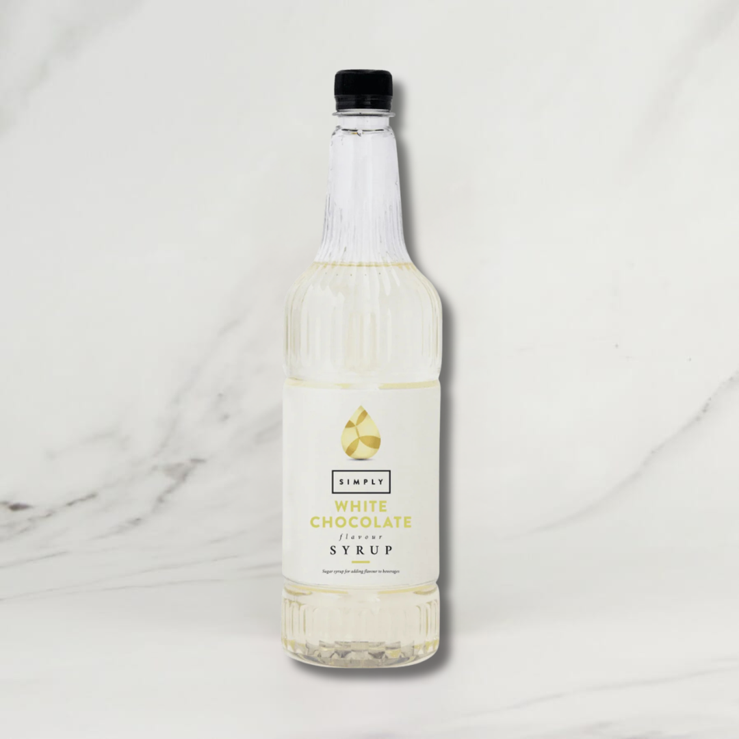 Simply White Chocolate Syrup – 1ltr