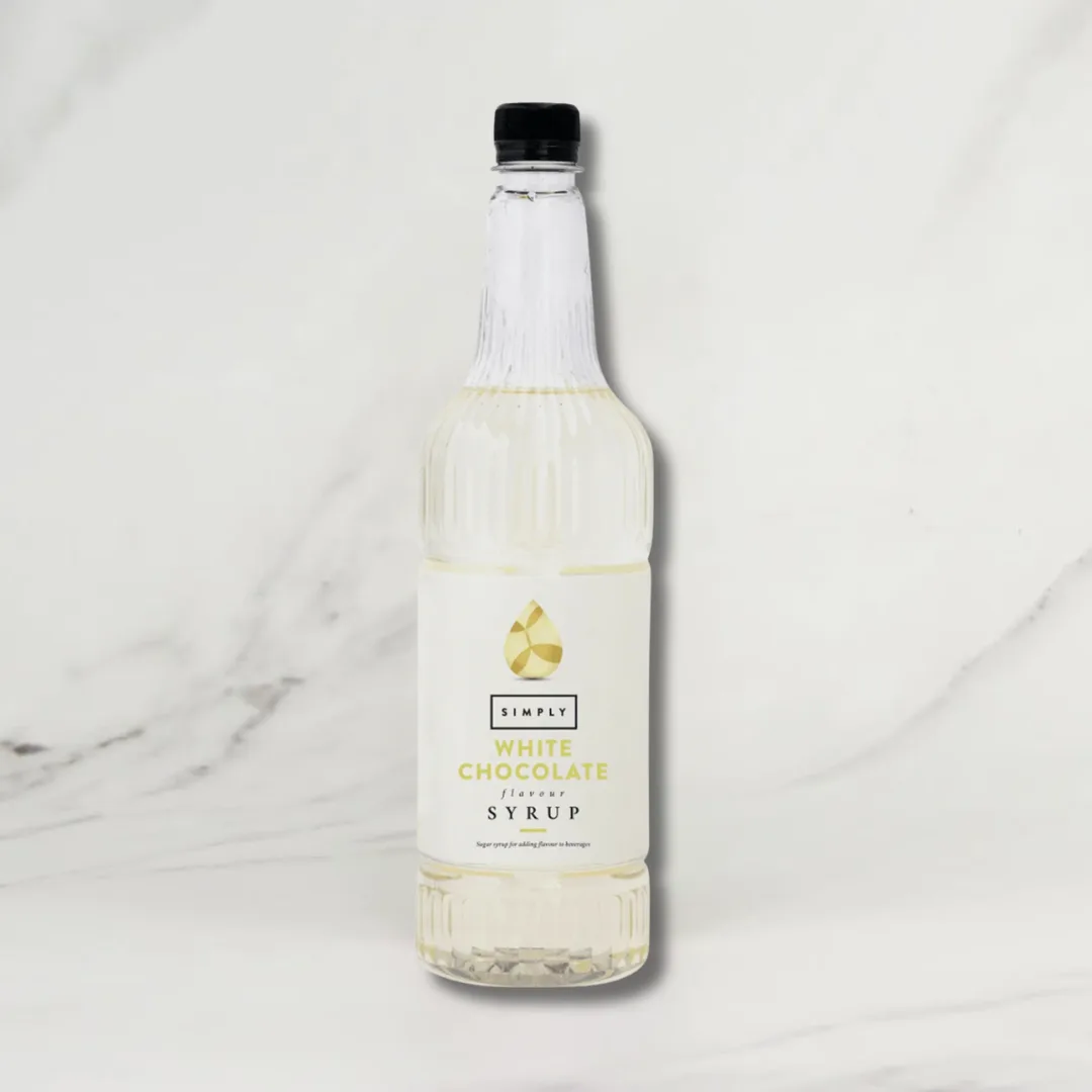 Simply White Chocolate Syrup – 1ltr