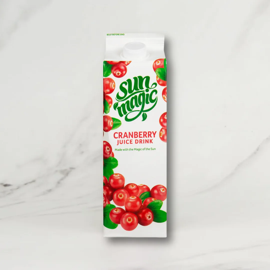 Sunmagic Cranberry Juice – 12 x 1ltr