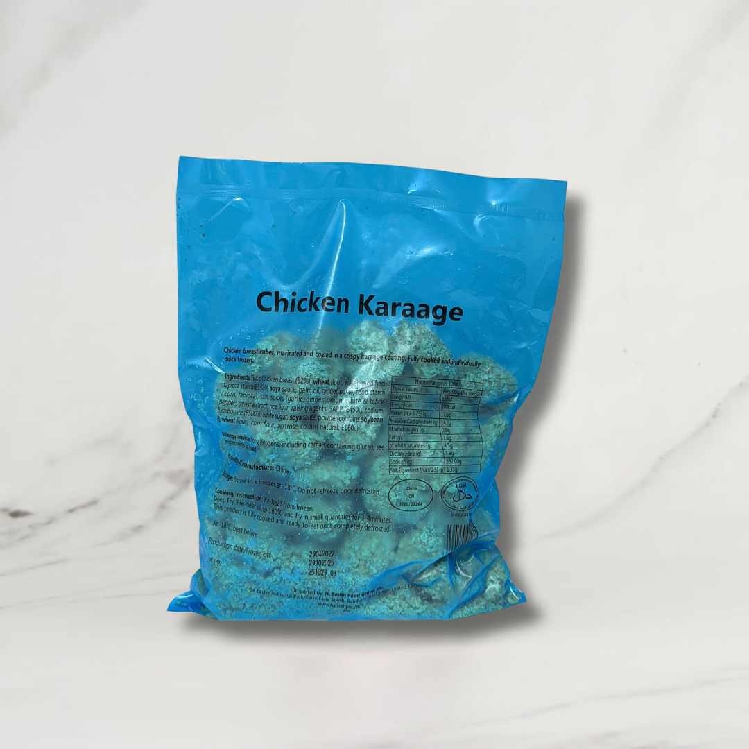 Cooked Karaage Chicken (frozen) – 10 x 1kg