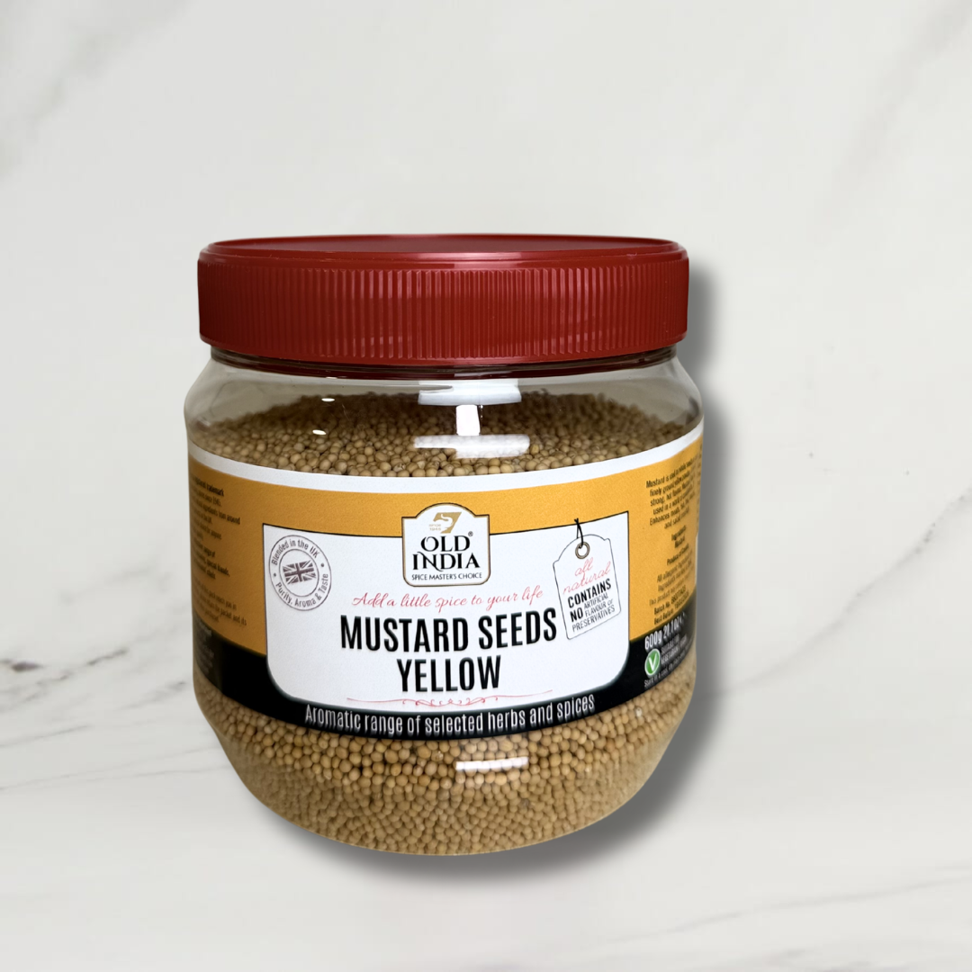 Yellow Mustard Seeds – 600g
