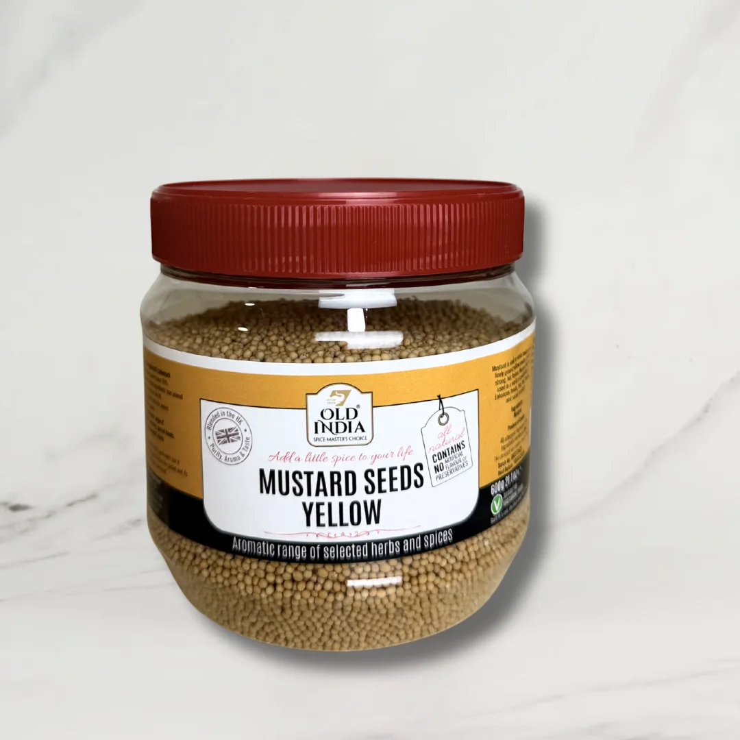 Yellow Mustard Seeds – 600g