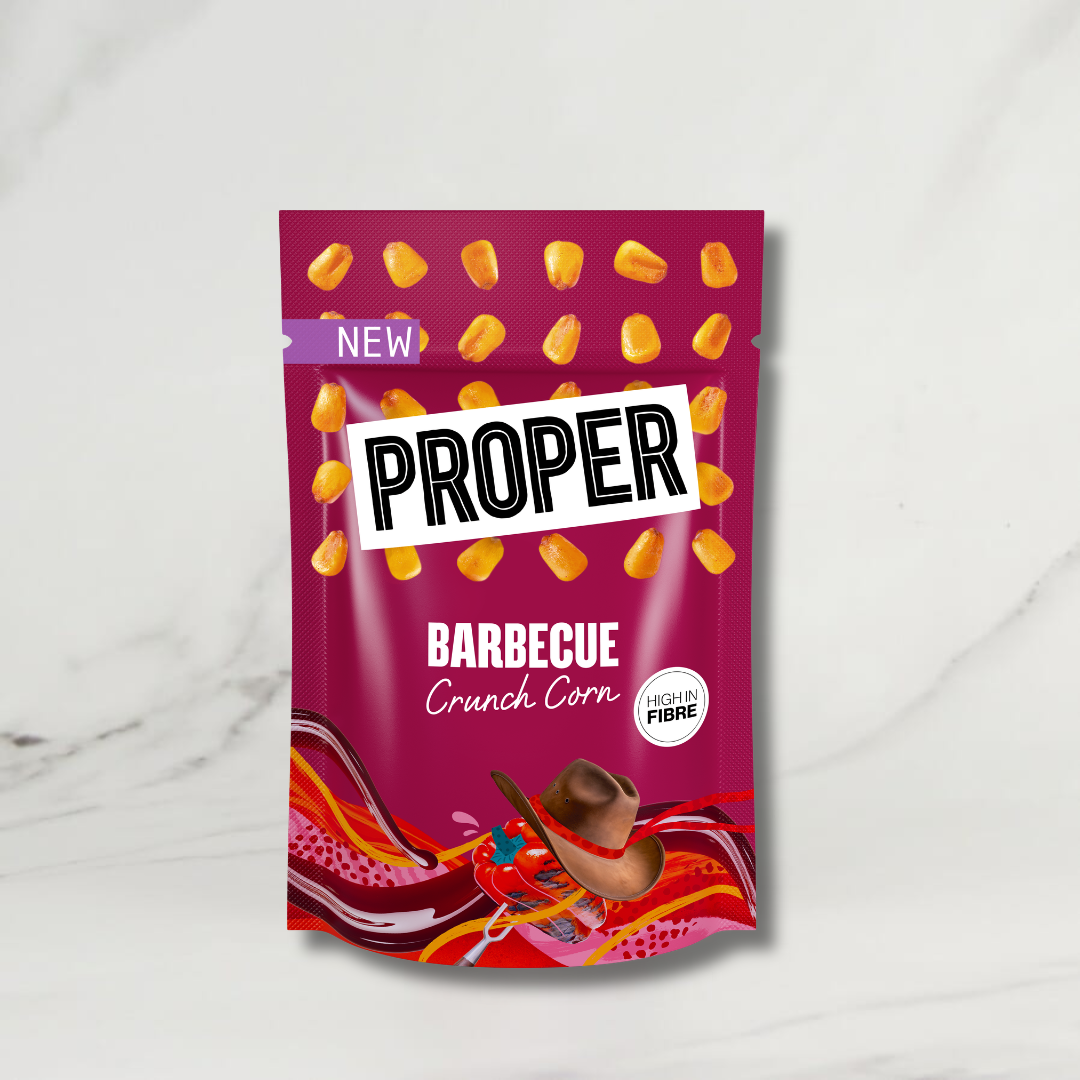 PROPER Barbeque Crunch Corn – 12 x 45g