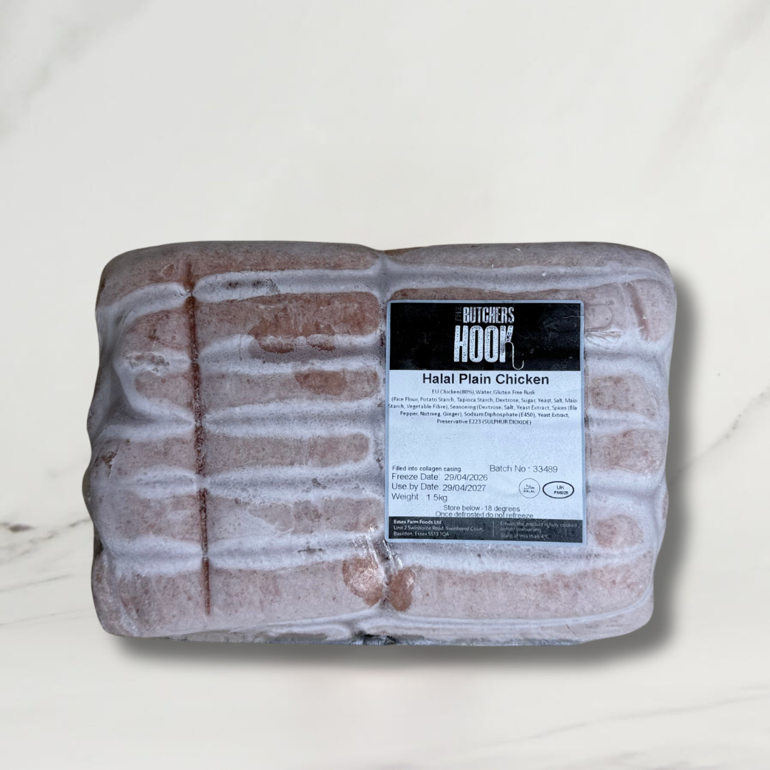 Gluten Free Halal Sausage (frozen) – 1.5kg
