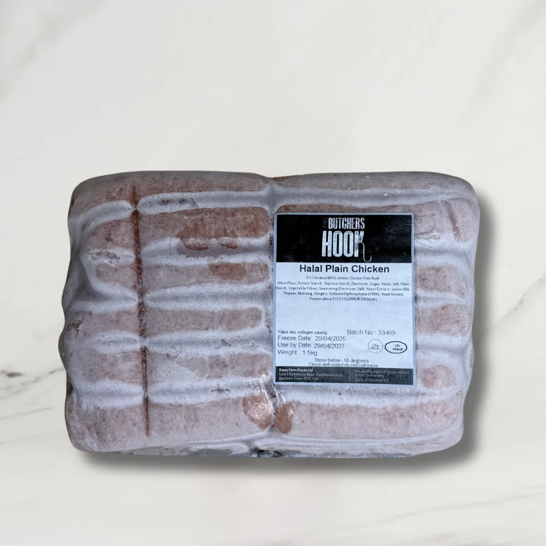 Gluten Free Halal Sausage (frozen) – 1.5kg