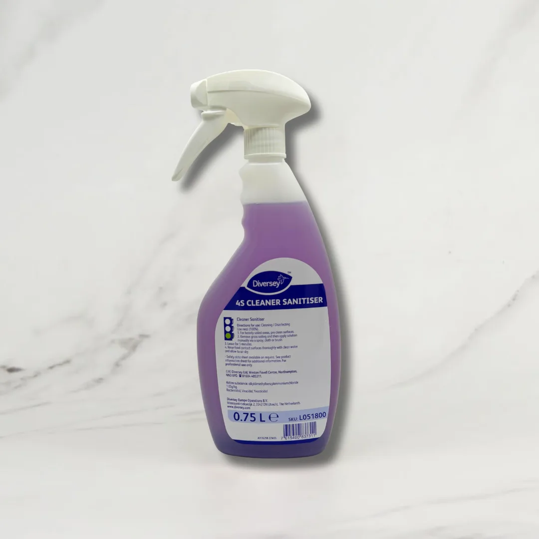 Spray & Wipe Sanitiser – 6x750ml