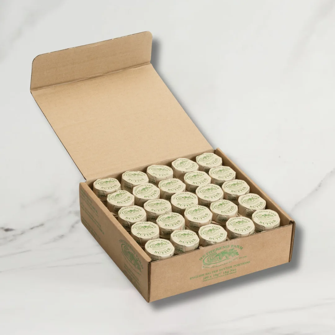 Netherend Farm Salted Butter Portions – 100x10g