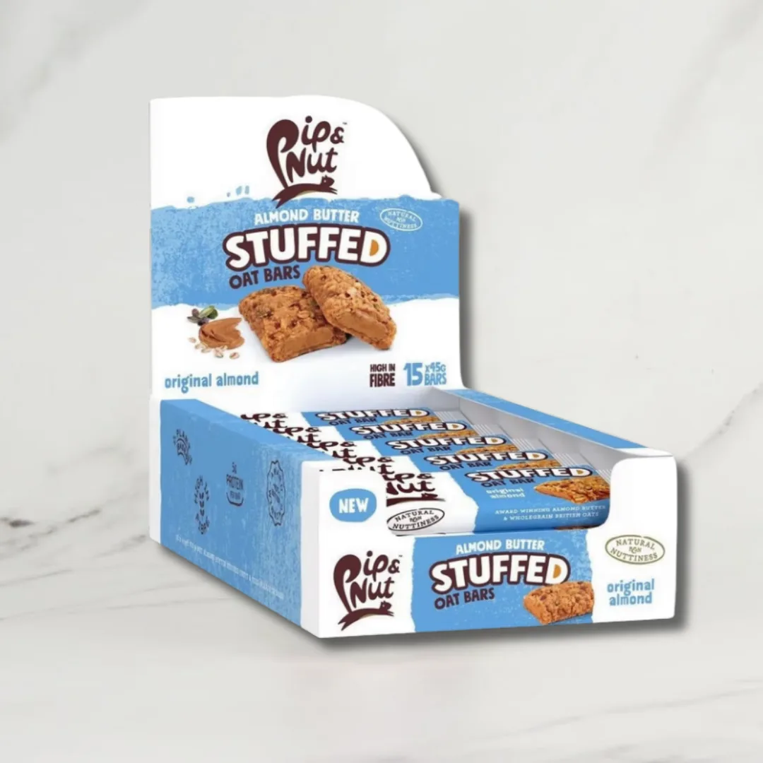 Almond Butter Stuffed Pip and Nut Oat Bar – 15x48g